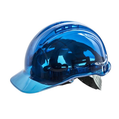 FRONTIER CLEARVIEW HARD HAT VENTED PREMIUM BLUE 